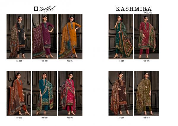 Zulfat Kashmira 2 Pashmina Winter Wear Dress Material Collection